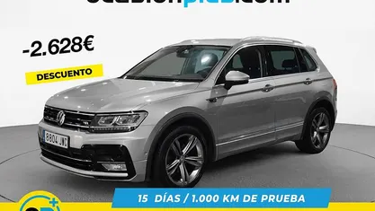 Gris plata Usado 2017 VW Tiguan Advance SUV | 20.362 € (Precio justo)