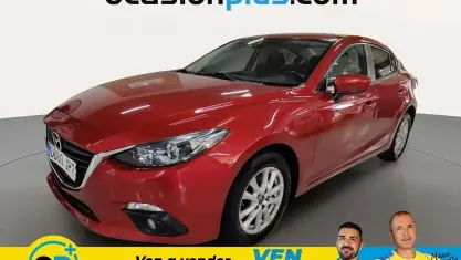 Usado Mazda 3 Style 105 CV (77 kW) 2016 Rojo Berlina