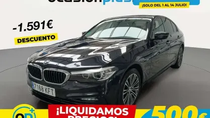 Usado BMW 520 190 CV (139 kW) 2017 Negro Berlina