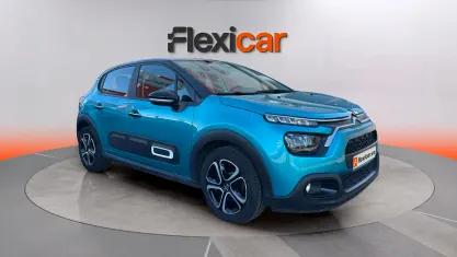 Usado Citroën C3 Feel 83 CV (61 kW) 2022 Azul Utilitario