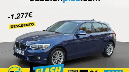 Usado BMW 116 116 CV (85 kW) 2016 Azul Utilitario