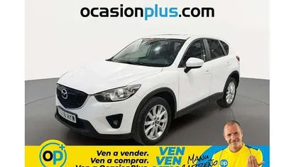 Käytetty Mazda CX-5 Luxury 175 HP (128 kW) 2014 Valkoinen Katumaasturi