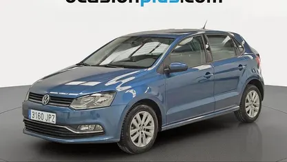 Usado VW Polo Advance 90 CV (66 kW) 2016 Azul Utilitario