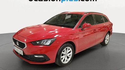 Brugt Seat Leon Style 150 HK (110 kW) 2020 Rød MPV