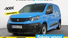 Azul Usado 2019 Peugeot Partner Premium Monovolumen | 9990 € (Precio justo)