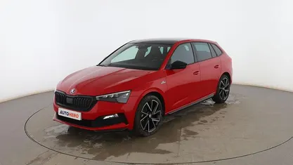 Usado Skoda Scala Monte Carlo 150 CV (110 kW) 2023 Rojo Utilitario