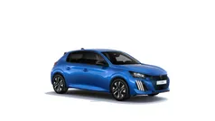 Azul Nuevo 2024 Peugeot e-208 Allure Utilitario | 33.400 € (Precio justo)