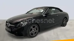 Negro Usado 2021 Mercedes C220 Descapotable | 43.400 € (Precio justo)