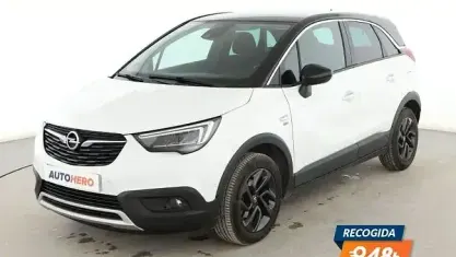 Käytetty Opel Crossland X Design Edition 102 HP (75 kW) 2019 Valkoinen Katumaasturi