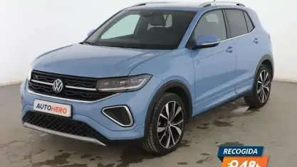 Usado VW T-Cross R-line 116 CV (85 kW) 2024 Azul SUV