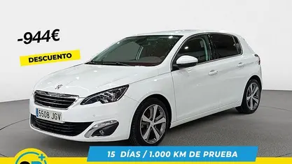 Blanco Usado 2015 Peugeot 308 Allure Utilitario | 11.806 € (Precio justo)