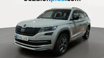 Usado Skoda Kodiaq SportLine 150 CV (110 kW) 2020 Gris SUV