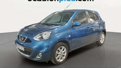 Używany Nissan Micra Acenta 80 KM (58 kW) 2015 Niebieski Hatchback