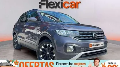 Usado VW T-Cross Advance 110 CV (80 kW) 2022 Gris SUV