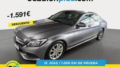 Gris Usado 2016 Mercedes C250 Avantgarde Berlina | 19.899 € (Buen precio)