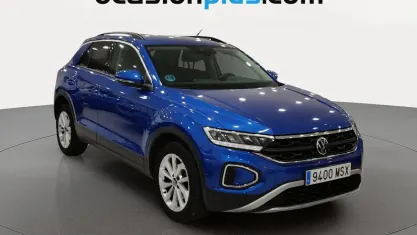 Usado VW T-Roc Life 110 CV (80 kW) 2024 Azul SUV