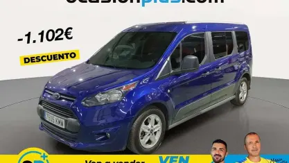 Usado Ford Transit Connect Trend 120 CV (88 kW) 2018 Azul Monovolumen