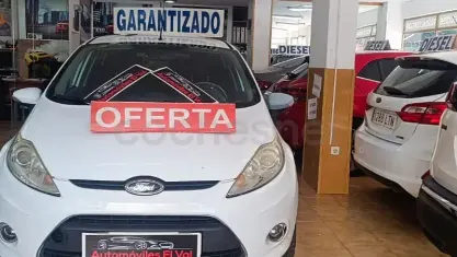 Usado Ford Fiesta Titanium 96 CV (70 kW) 2011 Blanco Berlina