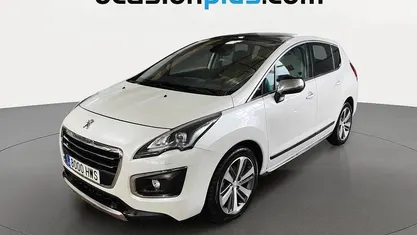 Usado Peugeot 3008 Allure 150 CV (110 kW) 2014 Blanco Familiar
