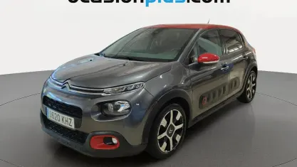 Usado Citroën C3 PureTech 110 CV (80 kW) 2018 Gris Utilitario