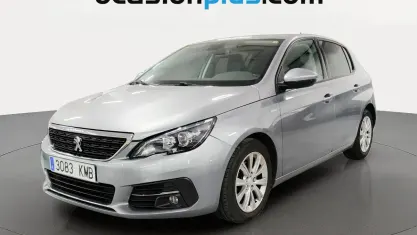 Usado Peugeot 308 Style 131 CV (96 kW) 2018 Gris Utilitario