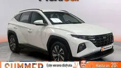 Blanco Usado 2021 Hyundai Tucson SUV | 18.790 € (Precio justo)