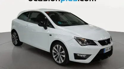 Usado Seat Ibiza FR 110 CV (80 kW) 2017 Blanco Utilitario