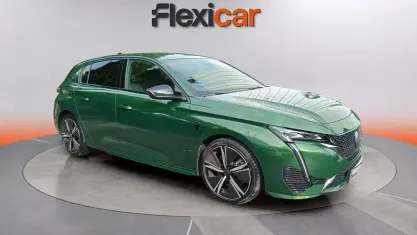 Usado Peugeot 308 SW GT 181 CV (133 kW) 2021 Verde Familiar