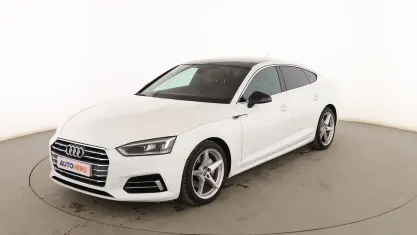 Usado Audi A5 Sportback Sport 190 CV (139 kW) 2017 Blanco Utilitario