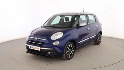 Usado Fiat 500L Mirror 95 CV (69 kW) 2018 Azul Monovolumen