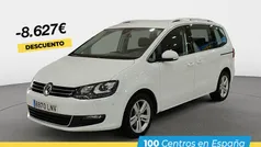 Blanco Usado 2021 VW Sharan Advance Monovolumen | 28.450 € (Precio justo)