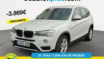 Blanco Usado 2016 BMW X3 SUV | 16.621 € (Precio justo)