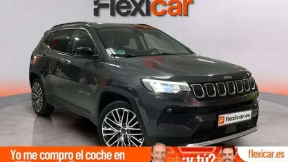 Usado Jeep Compass Limited 131 CV (96 kW) 2022 Gris SUV