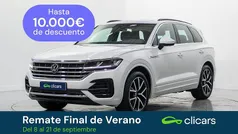 Blanco Usado 2021 VW Touareg R-line SUV | 43.490 € (Precio justo)