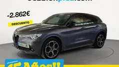 Negro Usado 2022 Alfa Romeo Stelvio Veloce SUV | 31.490 € (Precio justo)