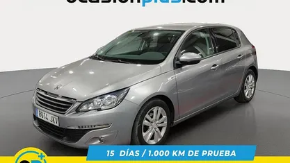 Usado Peugeot 308 Style 100 CV (73 kW) 2015 Gris Utilitario