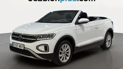Usado VW T-Roc Cabriolet Style 150 CV (110 kW) 2023 Blanco Descapotable