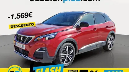 Usado Peugeot 3008 GT-line 120 CV (88 kW) 2017 Rojo SUV