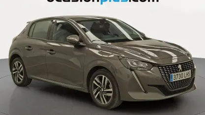 Usado Peugeot 208 Allure 100 CV (73 kW) 2020 Gris Utilitario
