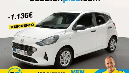 Usado Hyundai i10 67 CV (49 kW) 2022 Blanco Utilitario