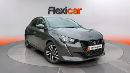 Usado Peugeot 208 Allure 101 CV (74 kW) 2021 Gris Utilitario