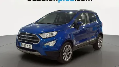 Usado Ford Ecosport Titanium 125 CV (91 kW) 2019 Azul SUV