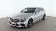 Gris Usado 2020 Mercedes C220 Familiar | 30.499 € (Buen precio)
