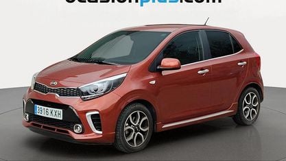 Brugt Kia Picanto GT-Line 67 HK (49 kW) 2019 Orange Hatchback