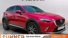 Rojo Usado 2017 Mazda CX-3 Luxury SUV | 14.990 € (Precio justo)
