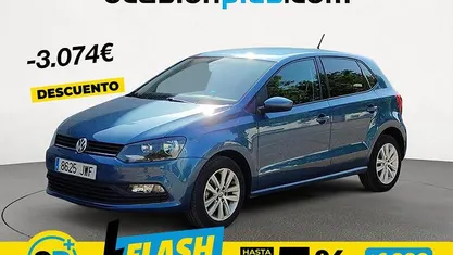 Usado VW Polo 75 CV (55 kW) 2017 Azul Utilitario