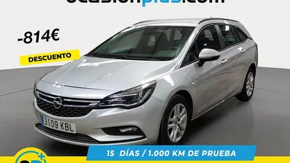Gris plata Usado 2017 Opel Astra Business Familiar | 10.176 € (Precio justo)