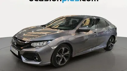 Gris Usado 2018 Honda Civic Elegance Berlina | 16.591 € (Precio justo)