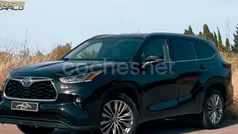 Negro Usado 2021 Toyota Highlander Advance SUV | 34.500 € (Super precio)