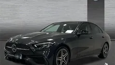Gris Usado 2024 Mercedes C220 AMG line Berlina | 44.900 € (Precio justo)